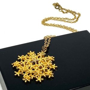 Brutalist Star Necklace - Snowflake Vintage MCM